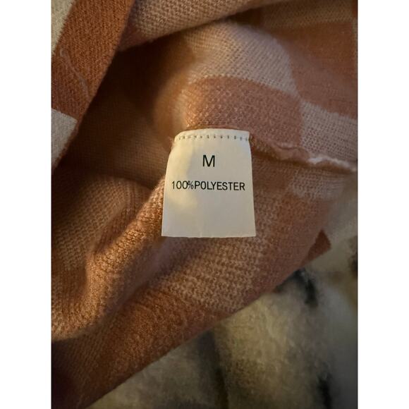 Cute Knit Checkered Dress Size Medium - Picture 4 of 6